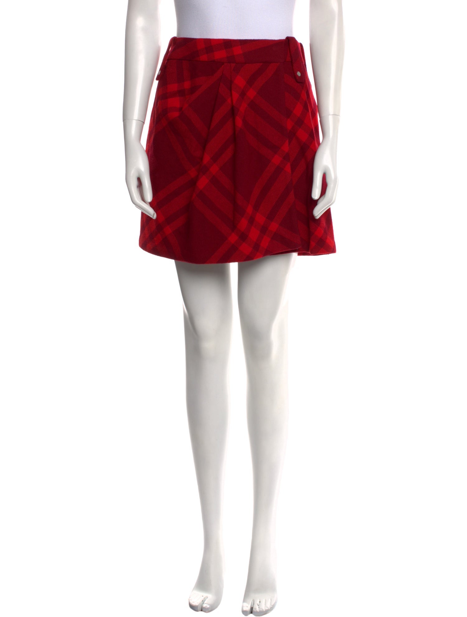 Burberry Wool Mini Skirt
