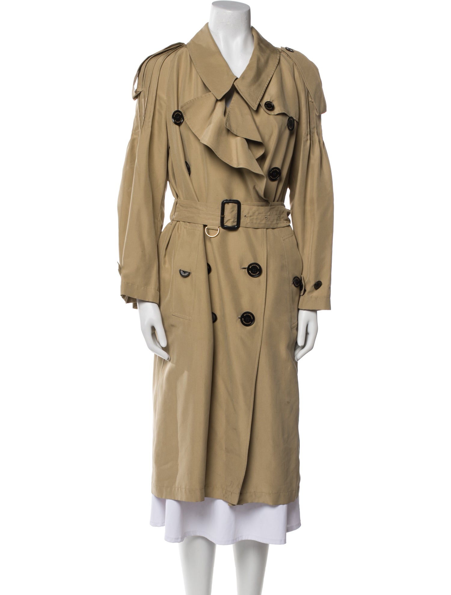 Burberry Silk Trench Coat