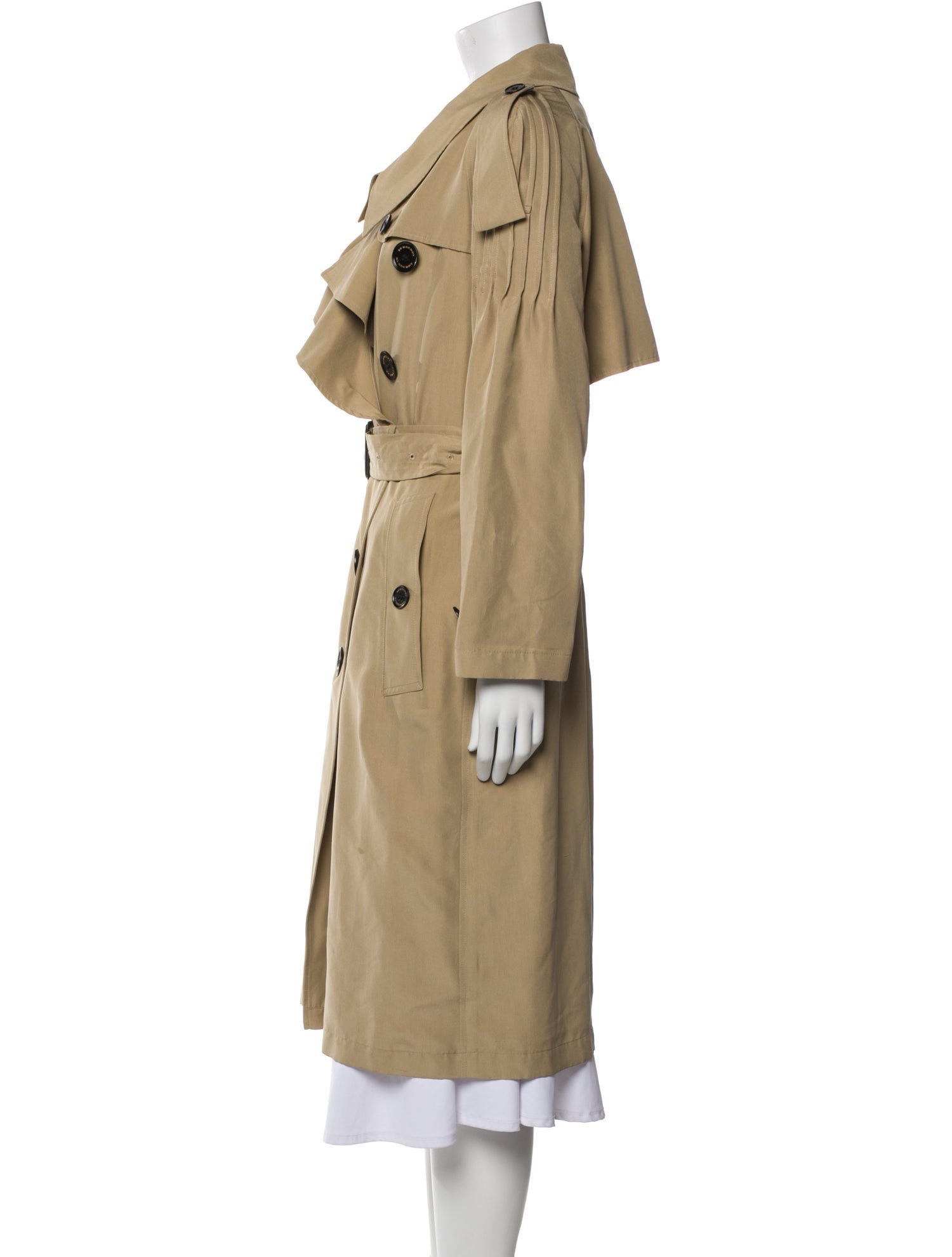 Burberry Silk Trench Coat