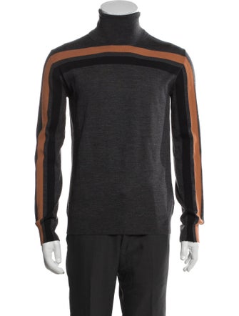 Burberry House Check Pattern Merino Wool Pullover