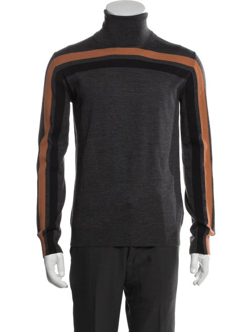 Burberry House Check Pattern Merino Wool Pullover