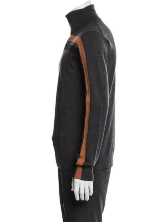 Burberry House Check Pattern Merino Wool Pullover