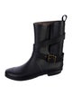 Burberry House Check Pattern Rubber Rain Boots