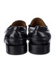 Burberry Leather Studded Accents Loafers