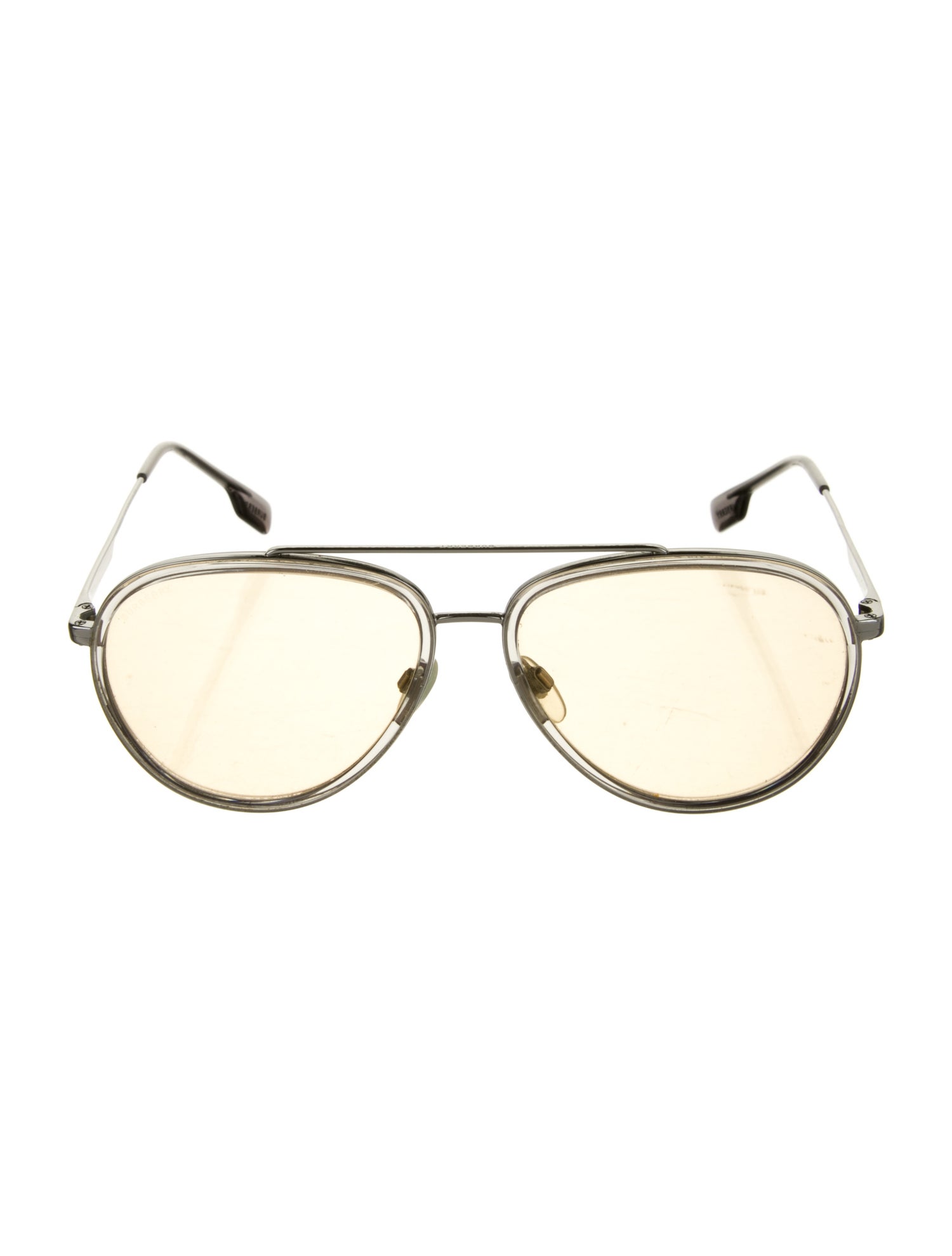 Burberry Aviator Tinted Sunglasses