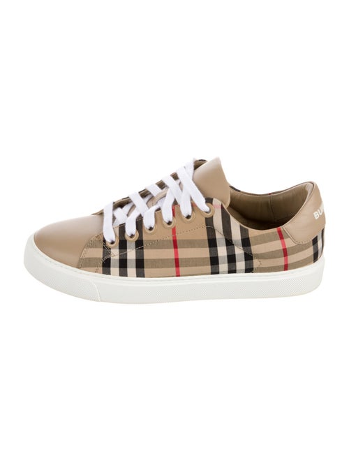 Burberry Canvas Printed Sneakers