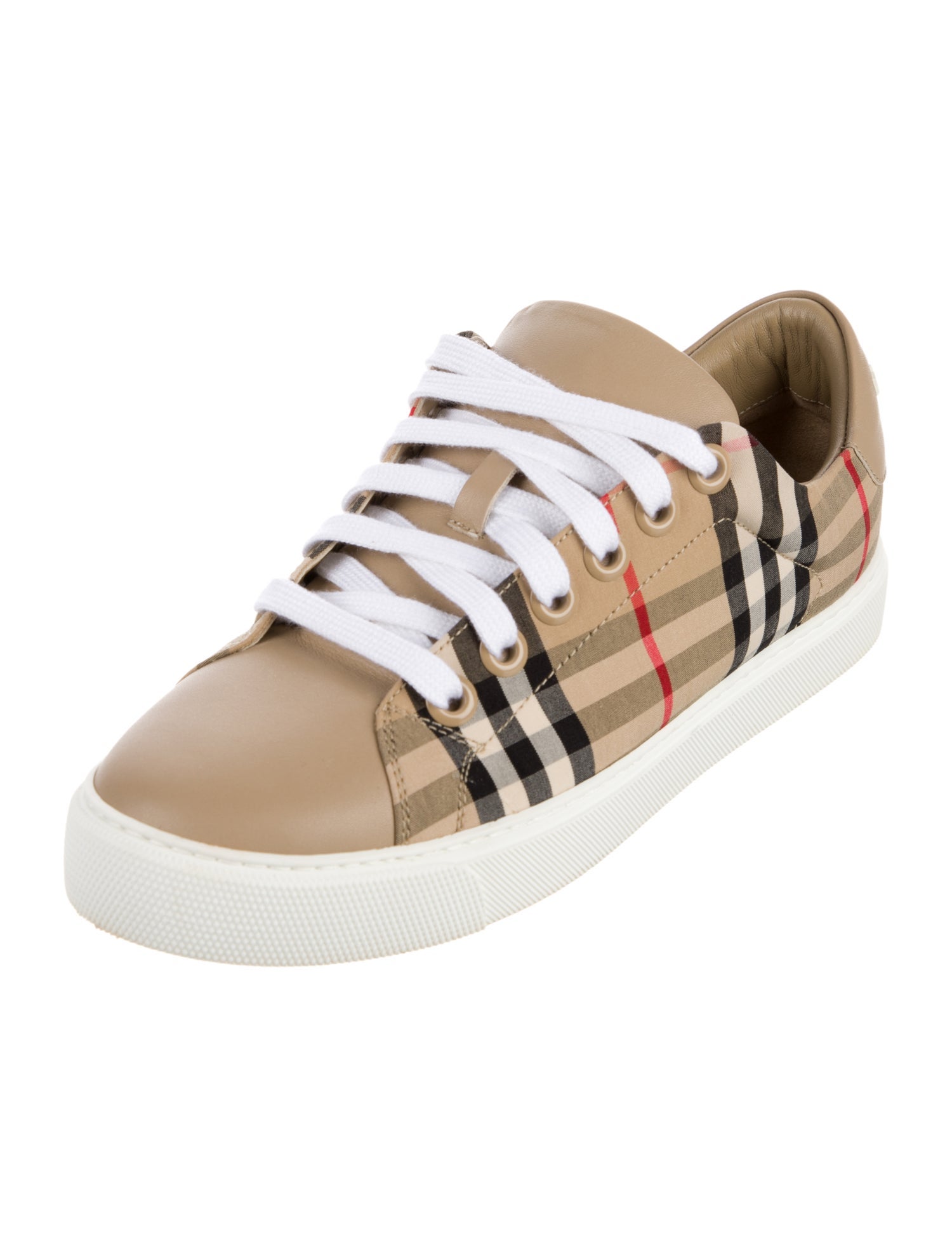 Burberry Canvas Printed Sneakers