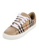 Burberry Canvas Printed Sneakers