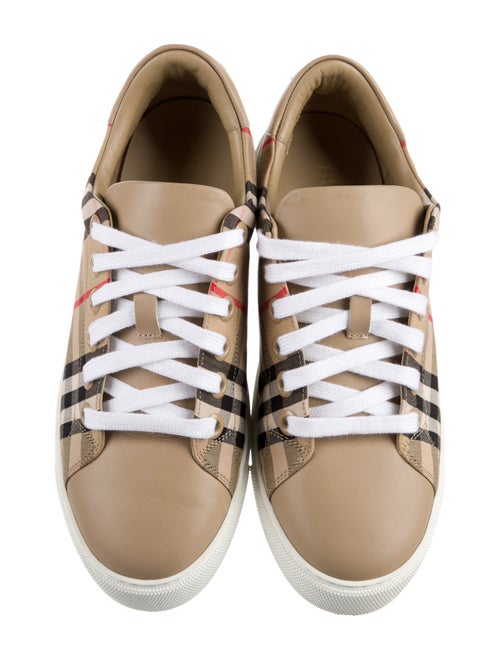 Burberry Canvas Printed Sneakers
