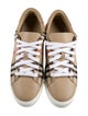 Burberry Canvas Printed Sneakers