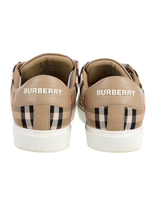 Burberry Canvas Printed Sneakers