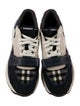 Burberry Nova Check Pattern Canvas Sneakers