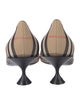 Burberry Nova Check Pattern Canvas Pumps