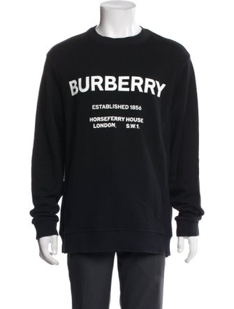 Burberry Graphic Print Crew Neck Sweatshirt