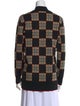 Burberry Merino Wool Plaid Print Sweater