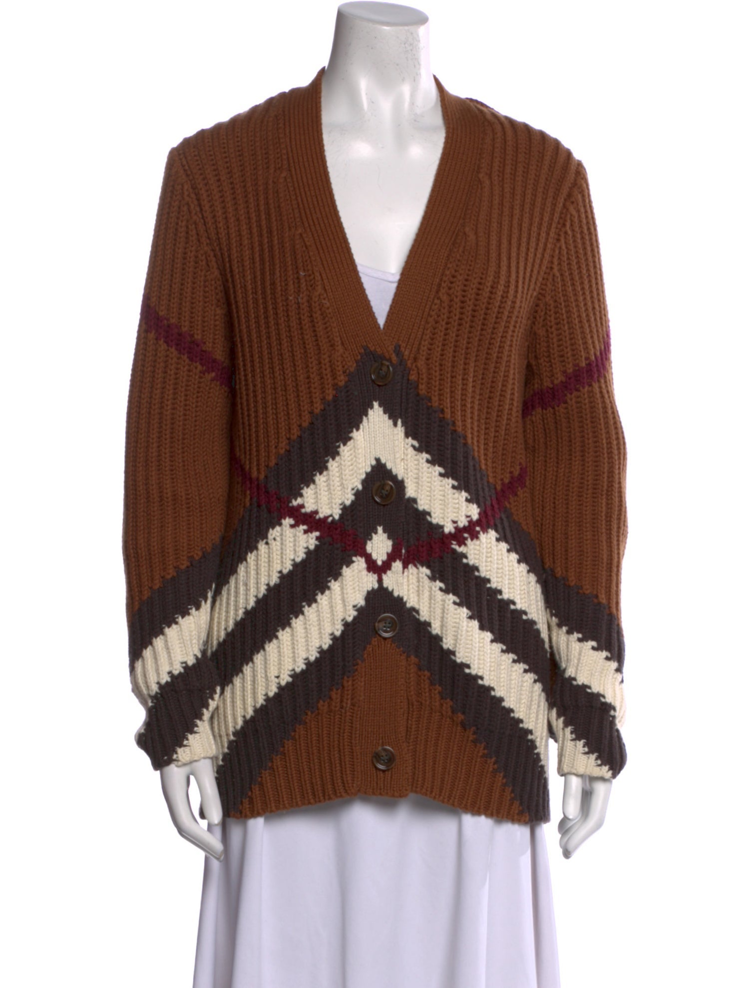 Burberry Cashmere Striped Sweater