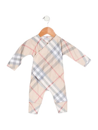 Burberry Woven Check One Piece
