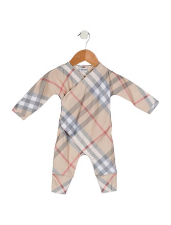 Burberry Woven Check One Piece