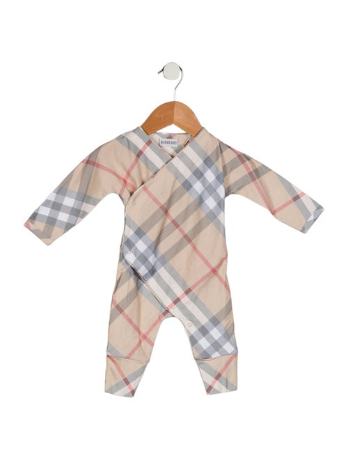 Burberry Woven Check One Piece