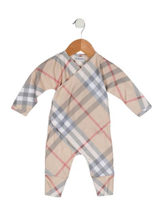 Burberry Woven Check One Piece