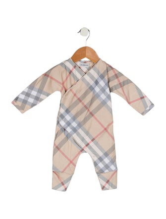 Burberry Woven Check One Piece
