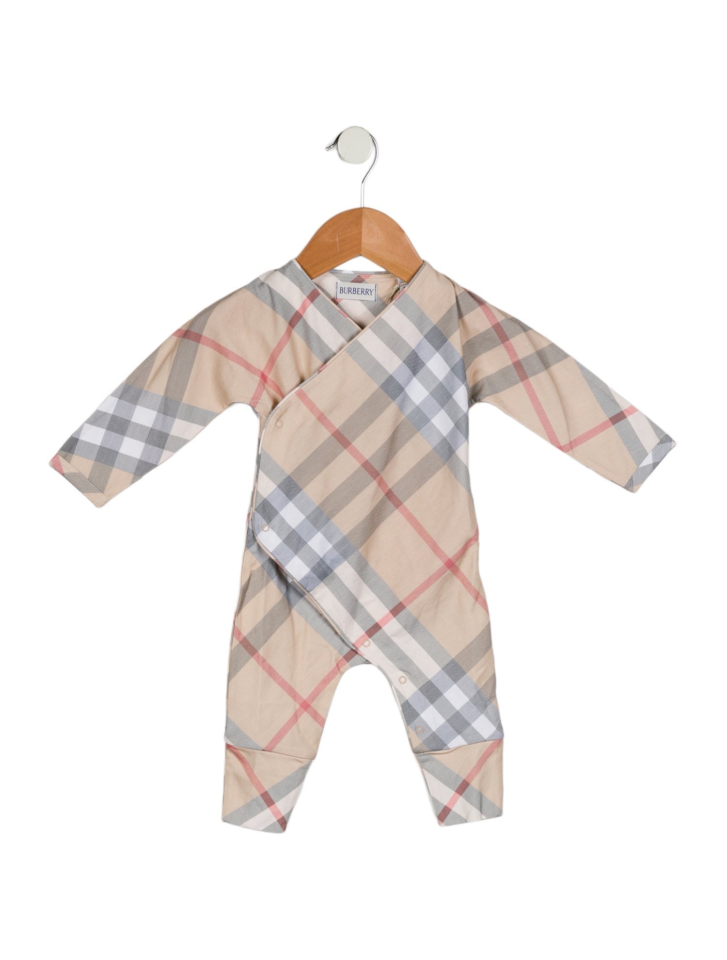 Burberry Woven Check One Piece