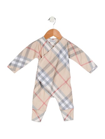 Burberry Woven Check One Piece