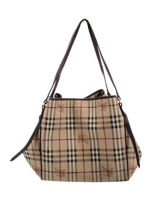 Burberry Haymarket Check Messenger Bag