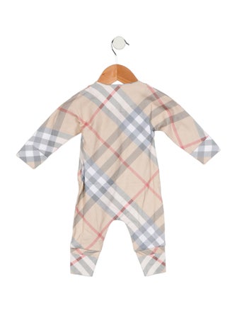 Burberry Woven Check One Piece