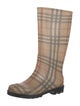 Burberry Rubber Printed Rain Boots