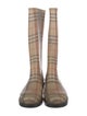 Burberry Rubber Printed Rain Boots