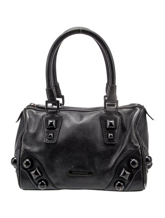 Burberry Super Nova Check Top Handle Bag