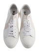Burberry House Check Pattern Leather Sneakers