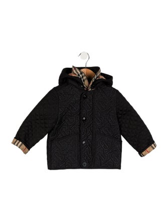 Burberry toddler boys' black jacket