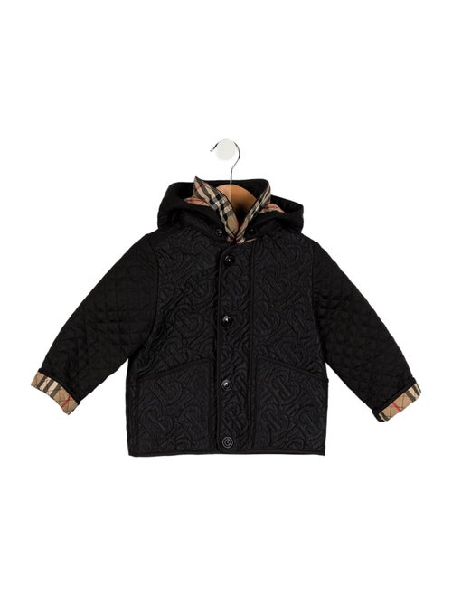 Burberry toddler boys' black jacket
