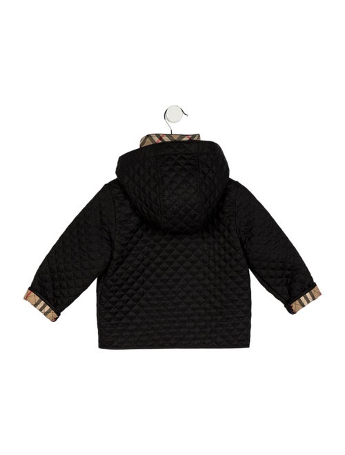 Burberry toddler boys' black jacket