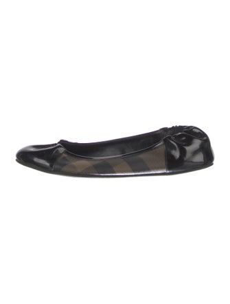 Burberry Printed Ballet Flats