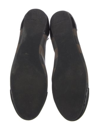 Burberry Printed Ballet Flats