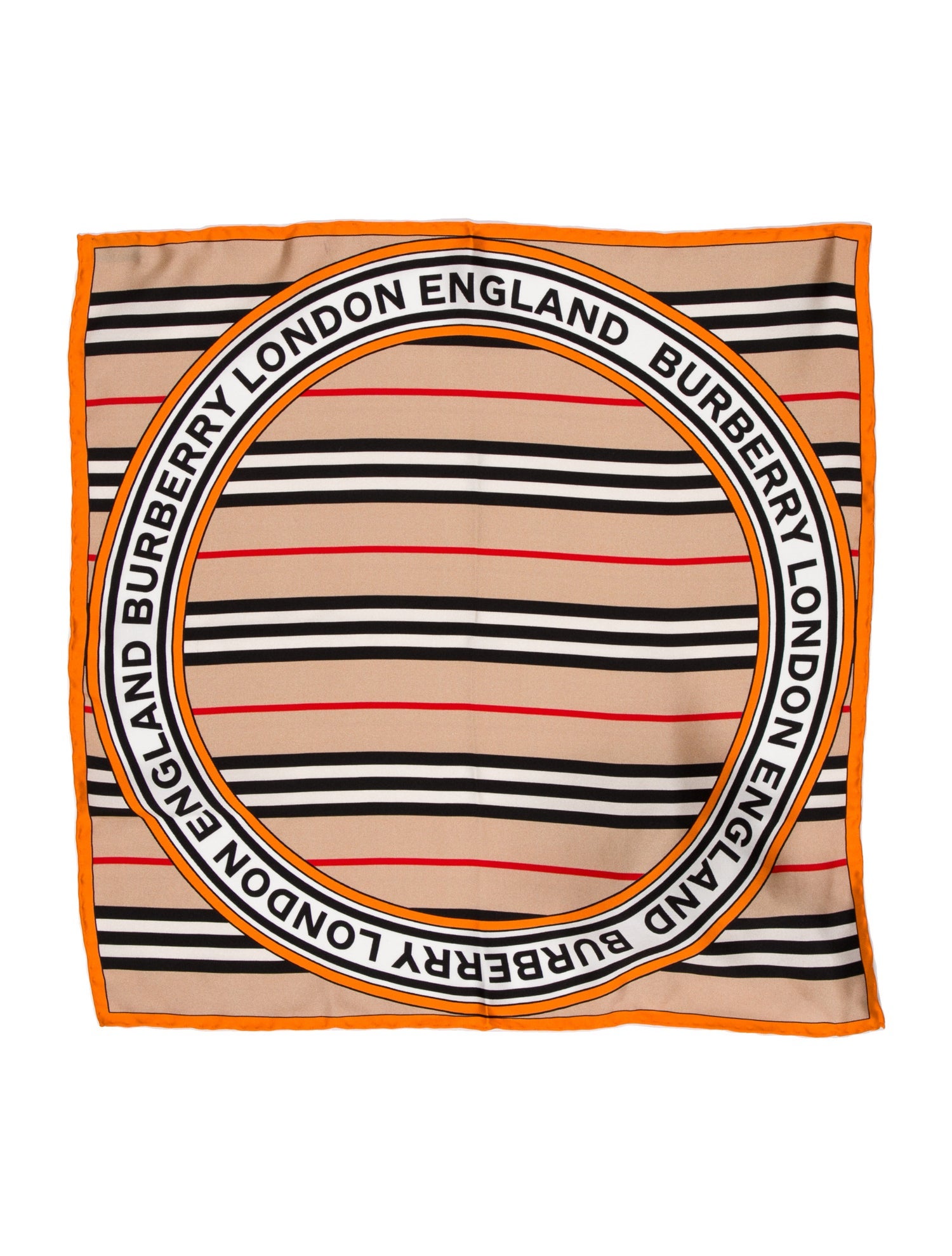 Burberry Silk Printed Scarf