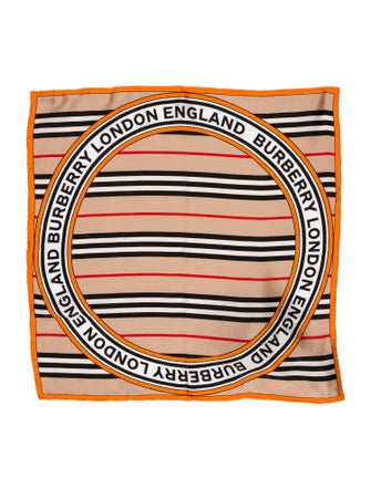 Burberry Silk Printed Scarf