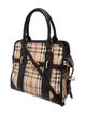 Burberry Haymarket Check Top Handle Bag