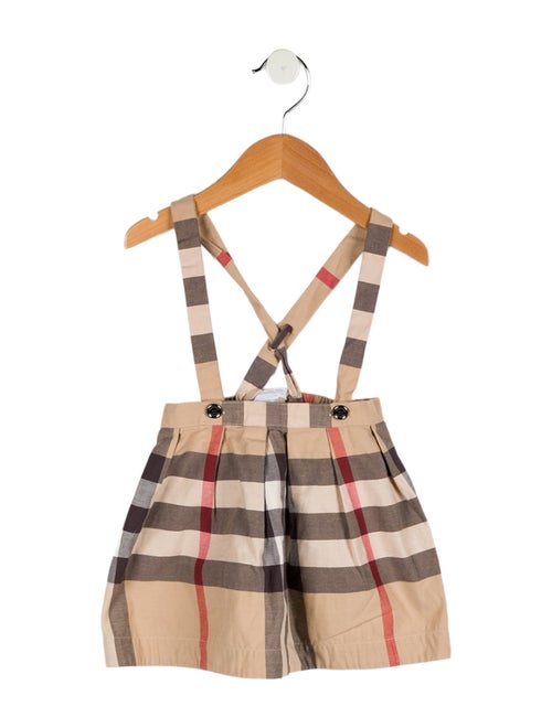 Burberry Toddlers' Checkprint Overalls