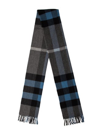 Burberry Cashmere Striped Scarf