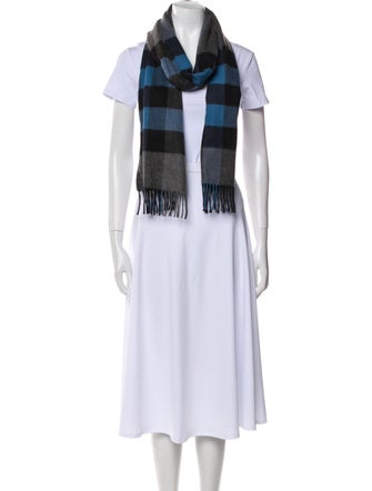 Burberry Cashmere Striped Scarf