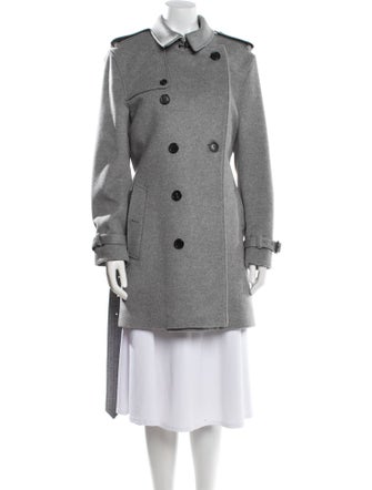 Burberry Virgin Wool Trench Coat