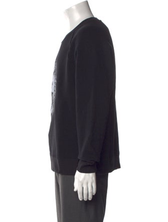 Burberry Graphic Print Crew Neck Sweatshirt