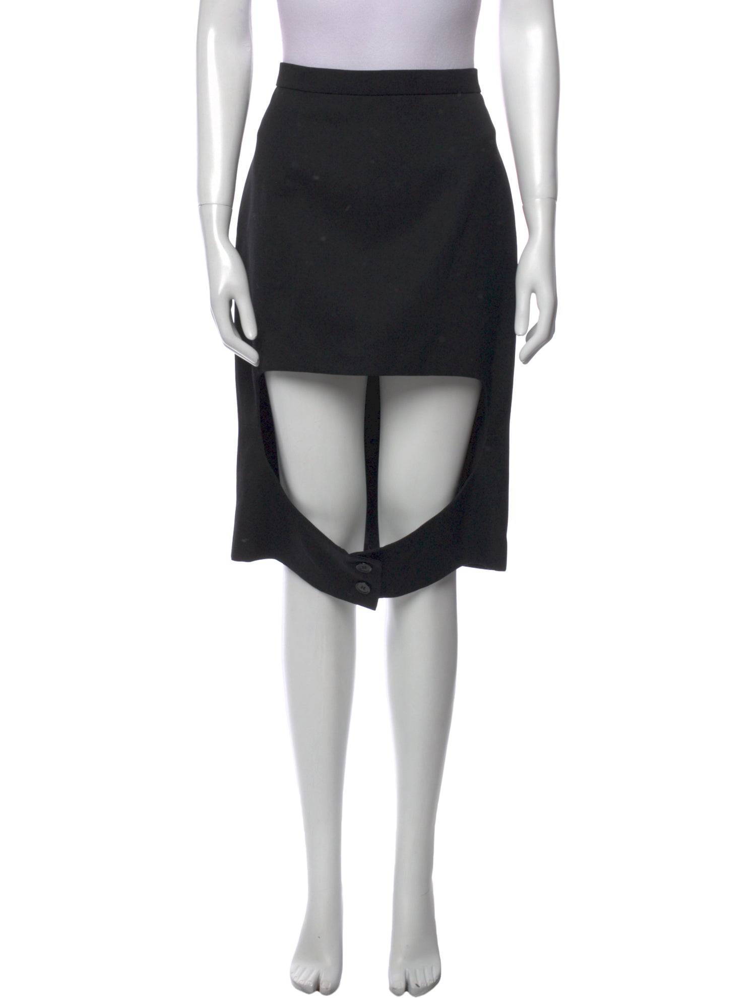 Burberry Wool Knee-Length Skirt