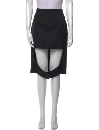 Burberry Wool Knee-Length Skirt