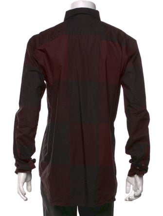 Burberry House Check Pattern Long Sleeve Shirt
