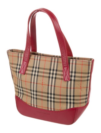 Burberry Canvas Tote